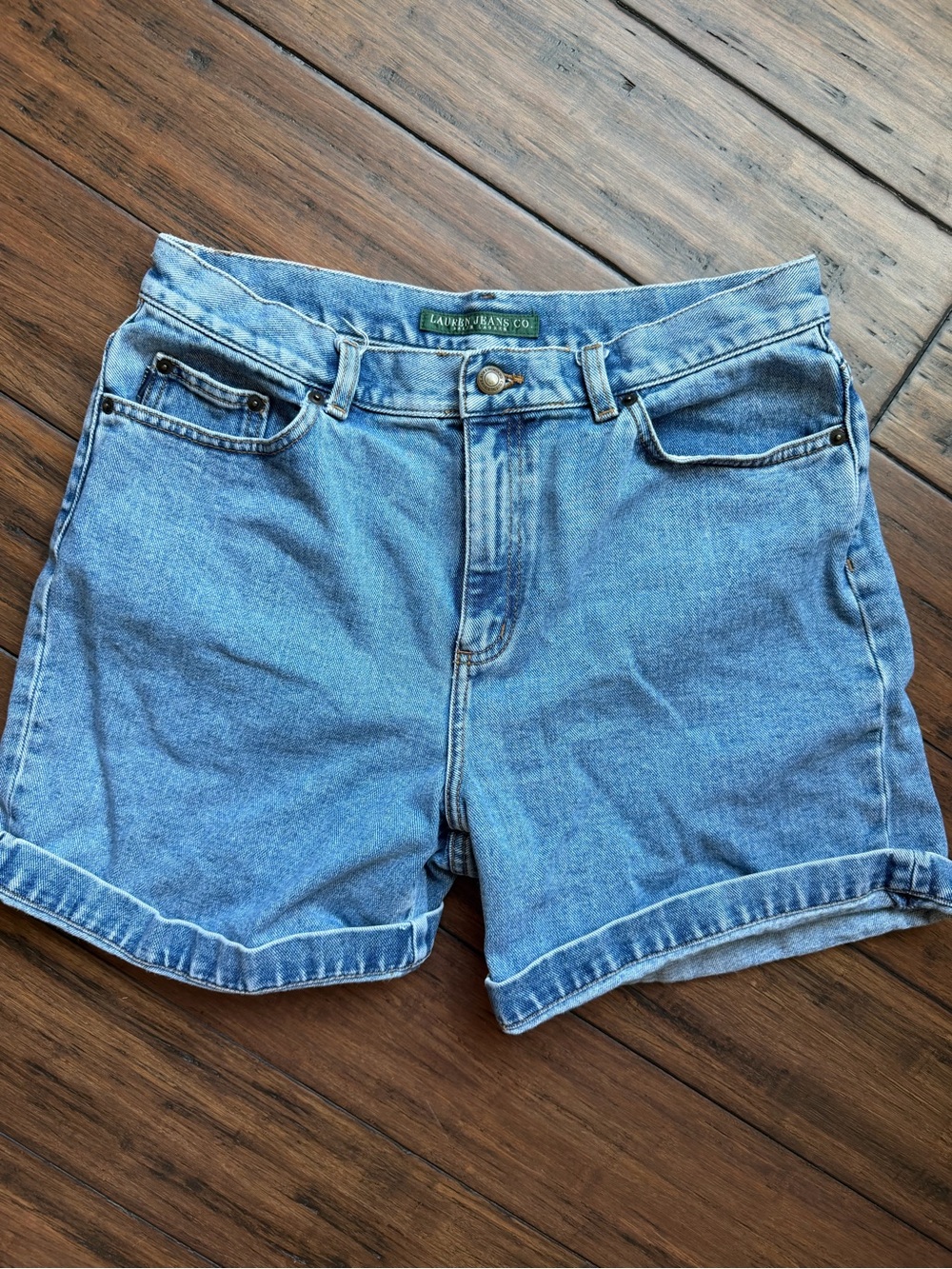 Lauren Jeans Co. Ralph Lauren Vintage Women's Denim Shorts